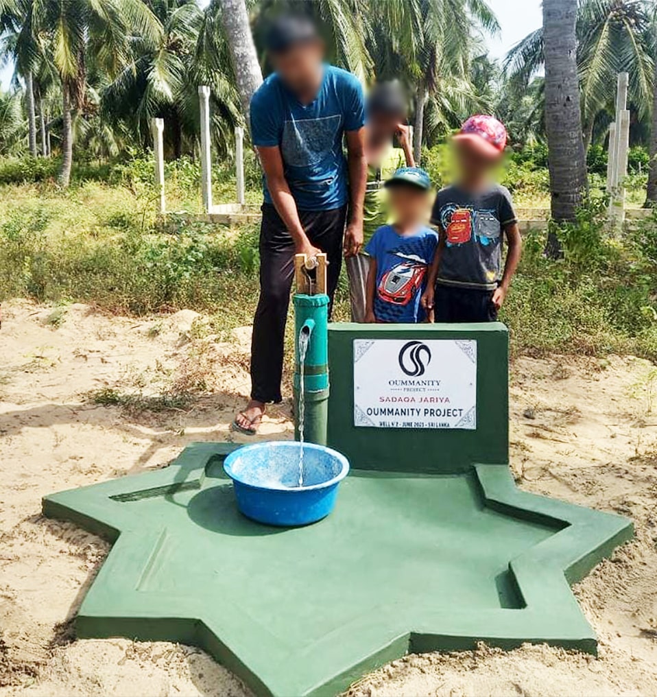 Puits Sri Lanka Pompe - Oummanity Project
